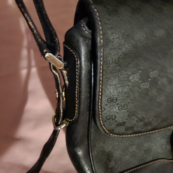 Gucci Bags Vintage Gucci Horseshoe Crossbody Bag Poshmark